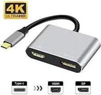 Vcom CU434M VCOM KÁBEL ÁTALAKÍTÓ USB TYPE-C APA - DISPLAYPORT + HDMI ANYA (CU434M) kép