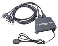 Vcom DD251-4K VCOM 2 PORTOS DISPLAYPORT KVM SWITCH (DD251-4K) kép