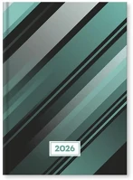 Vectra-line 23.09802 Határidőnapló  csíkos a/5 heti fehér lapos 2026. kép