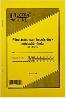 Vectra-line A/5 25X2 Nyomtatvány pénztárgép napi bevételeinek módosító tételei kép