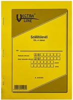 Vectra-line A/5 25X4 Nyomtatvány szállítólevél  a/5 25x4 álló kép