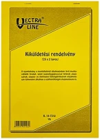 Vectra-line B18-73/V Nyomtatvány kiküldetési rendelvény  álló 25x2 kép