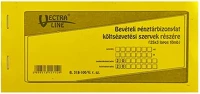 Vectra-line B318-100/A/V Nyomtatvány bevételi pénztárbizonylat költségvetési szervek részére kép