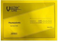 Vectra-line BKISKER104/VK Nyomtatvány pénztárjelentés  a/4 25x2 lapos fekvő kép