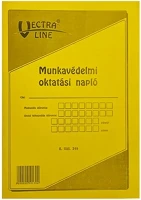 Vectra-line BVALL349 Nyomtatvány munkavédelmi oktatási napló kép