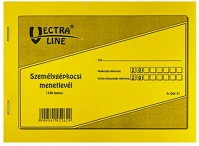 Vectra-line DGJ-31/A/5 Nyomtatvány személygépkocsi menetlevél  a/5 kép