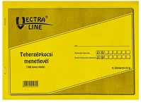 Vectra-line vldgj-21 Nyomtatvány tehergépjármű menetlevél vectra-line a/4 100 lapos