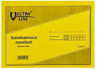Vectra-line VLDGJ-31 Nyomtatvány személygépkocsi menetlevél  a/4 kép