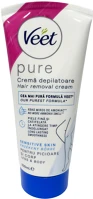 Veet DA503XSZWY5997321774695 Pure láb és test szőrtelenítő krém - érzékeny bőrre, 200 ml kép