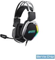 Ventaris H900 Rgb 7.1 fekete-ezüst gamer headset kép
