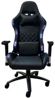 Ventaris VS800LED Led világítással fekete gamer szék kép