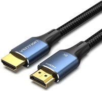 Vention ALGLF Hdmi/m -> hdmi/m (8k, alu, kék), 1m, kábel