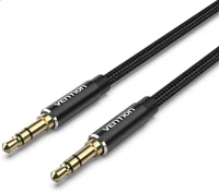 Vention BAWBH 3.5mm jack/m ->  3.5mm jack/m,  (audio,szövet), 2m, kábel kép