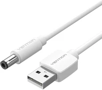 Vention CEYWG Usb - dc tápkábel 5,5mm 1,5m fehér kép