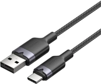 Vention CTNBH Usb-a 2.0/m -> usb-c/m, 2m,(fekete,3a), kábel kép