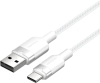 Vention CTNWF Usb-a 2.0/m -> usb-c/m, 1m,(fehér,3a), kábel kép