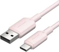 Vention CTQPH Usb-a 2.0/m -> usb-c/m, 2m,(pink), kábel kép