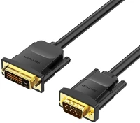 Vention EABBG Dvi (24+1) - vga átalakító kábel 1,5m fekete kép