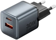 Vention FEWH0-EU Gan usb-c + usb-a 30w-os töltő szürke kép