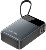 Vention FHYB0 Usb-c  20000mah 65w powerbank fekete kép