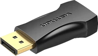 Vention HBOB0 Hbob0 csatlakozó átlakító displayport hdmi fekete kép