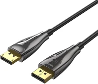 Vention HCBBT Displayport/m -> displayport/m (8k, optikai, fekete), 30m, kábel kép