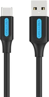 Vention IN34661 Charging cable usb-a 2.0 to usb-c  cokbd 0,5m (black) kép