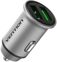 Vention USB-A+A Usb-a+a (2port,30w/30w,autós), töltő kép