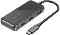 Vention USB3.0*3/PD usb-c ->; hdmi/ kép