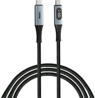 Verbatim 1,2 M, 100W, TELJESÍTMÉNYKIJELZŐVEL Usb kábel, usb-c - usb-c, 1,2 m, 100w, teljesítménykijelzővel, kép
