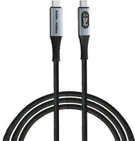 Verbatim 1,2 M, 240W, TELJESÍTMÉNYKIJELZŐVEL Usb kábel, usb-c - usb-c, 1,2 m, 240w, teljesítménykijelzővel, kép