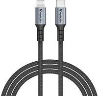 Verbatim 1,2M Usb kábel, usb-c - lightning (apple), 1,2m, fekete kép