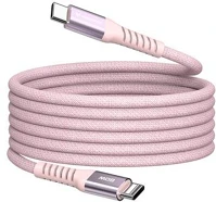 Verbatim 31853 Usb kábel, usb-c - usb-c, 1,2 m, 60w, mágneses, rózsaszín kép