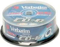 Verbatim 43352 Cd-r 700mb 25db/henger kép