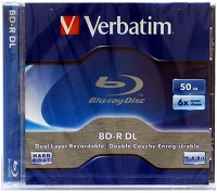Verbatim 43747 Bd-r írható két rétegű blu-ray lemez 50gb normál tok kép