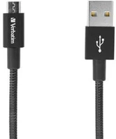 Verbatim 48863 Usb 2.0 - microusb adat és töltő kábel 1m fekete kép