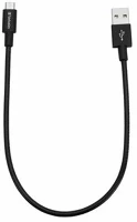 Verbatim 48866 Kábel usb a-microb 0,30m textil fekete kép
