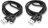 Verbatim 48874 Microusb - usb-a adat- és töltőkábel 100cm fekete, 2db (48874) kép