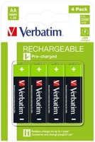 Verbatim 4X2500 MAH Tölthető elem, aa ceruza, 4x2500 mah, kép