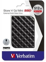 Verbatim 53236 Ssd (külső memória), 512gb, usb 3.2  