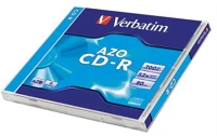 Verbatim COR_CDV7052 cd-r lemez, crystal bevonat, azo, 700mb, 52x, 1 db, normál tok, verbatim kép