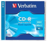 Verbatim COR_CDV8040 Cd-r lemez, 800mb, 90min, 40x, 1 db, normál tok, kép