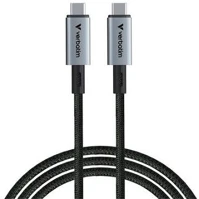 Verbatim COR_KV31847 Usb kábel, usb-c - usb-c, 1,2 m, 240w, fekete kép
