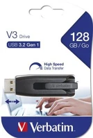 Verbatim COR_UV128GS Pendrive, 128gb, usb 3.2, 80/25 mb/s,  