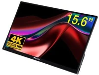 Verbatim COR_VM32238 hordozható monitor, érintőképernyő, 4k uhd felbontás, fém borítás kép