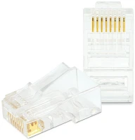 Vez 05232B Rj45 cat6 csatlakozó utp patch kábelre, 100db/csomag kép