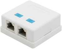 Vez 05397 Fali aljzat -  (cat5e, ftp, 2xrj45, árnyékolt, fehér) kép