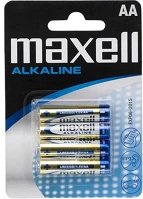 Vez 1,5V Maxell elem - alkáli elem, 4db aa (lr6), 1,5v (no mercury) kép