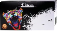 Victoria 1010 nyomtatókhoz, victoria technology, 12a, fekete, 2k (q2612a alternatíva) kép