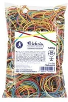 Victoria COR_CSVPG6005 Postázógumi, 60x2 mm, 0,5 kg, vegyes színű kép